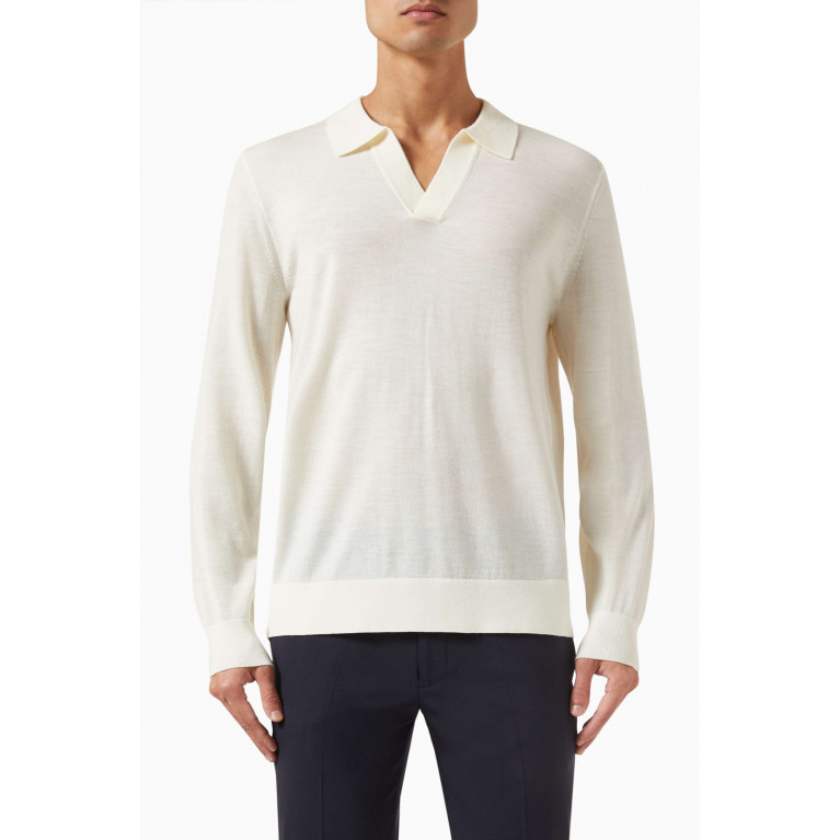 Theory - Briody Sweater in Merino Wool Blend Knit