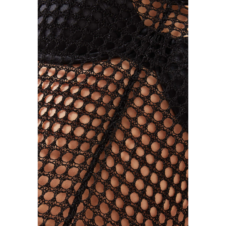 Solid & Striped - The Koko Maxi Dress in Crochet Knit