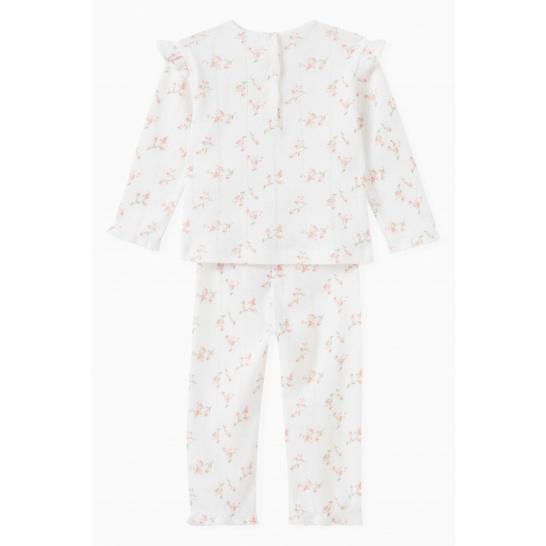 Tartine et Chocolat - Floral Pajama Set in Cotton