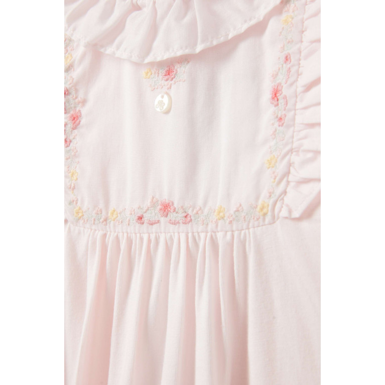 Tartine et Chocolat - Floral Pyjama Suit in Cotton Pink
