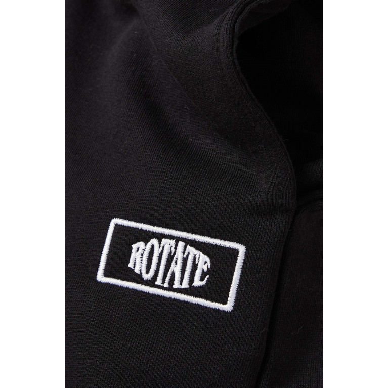 Rotate - Mimi Logo Sweatpants in Organic Cotton-fleece