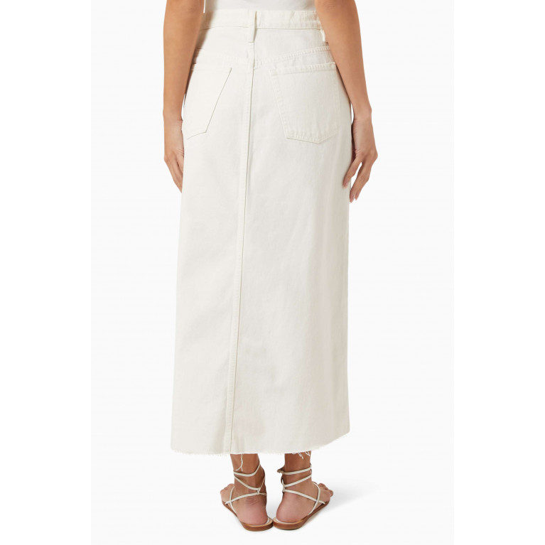 Frame - The Midaxi Skirt in Cotton