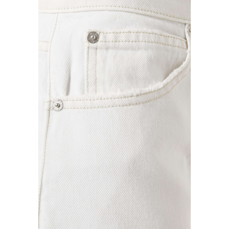 Frame - The Relaxed Straight-fit Jeans in Cotton