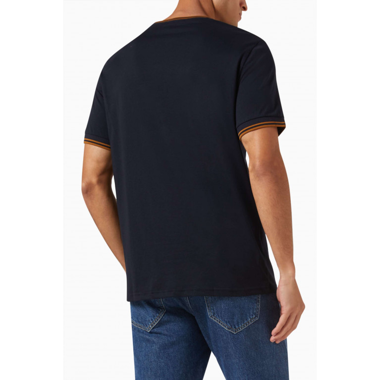 Fred Perry - Twin Tipped T-shirt in Cotton-piqué