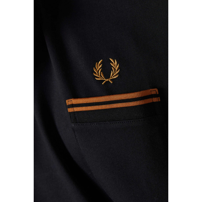 Fred Perry - Twin Tipped Pocket T-shirt in Cotton-jersey
