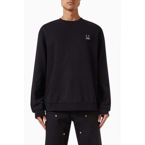 Fred Perry - x Raf Simons Sweatshirt in Cotton-jersey