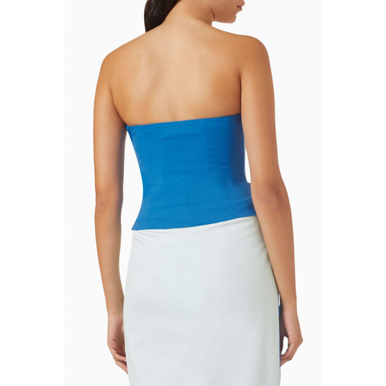 SIR The Label - Azul Bodice in Cotton Blend