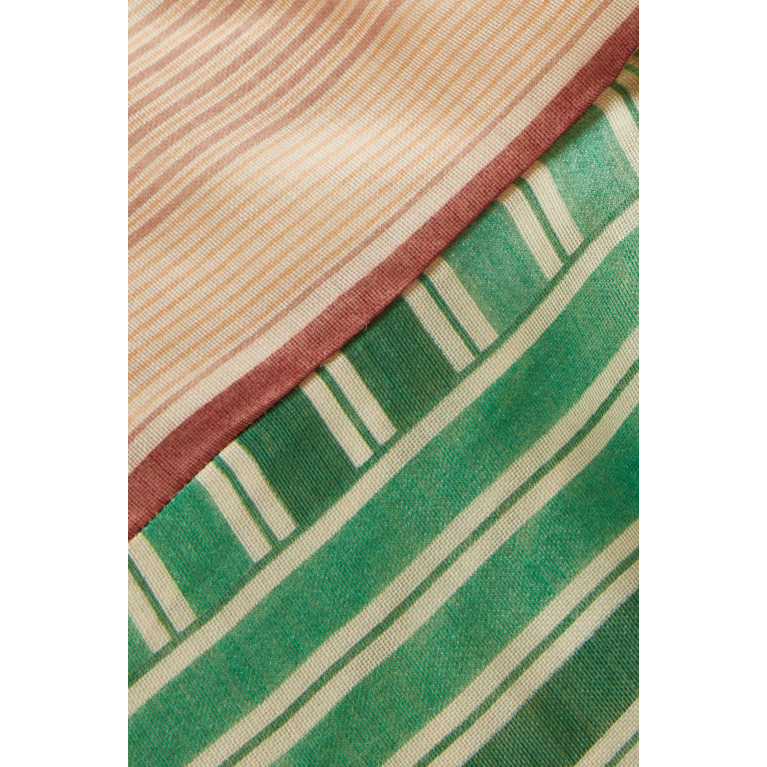 SIR The Label - Marisol Twist Skirt in Silk Wool Blend