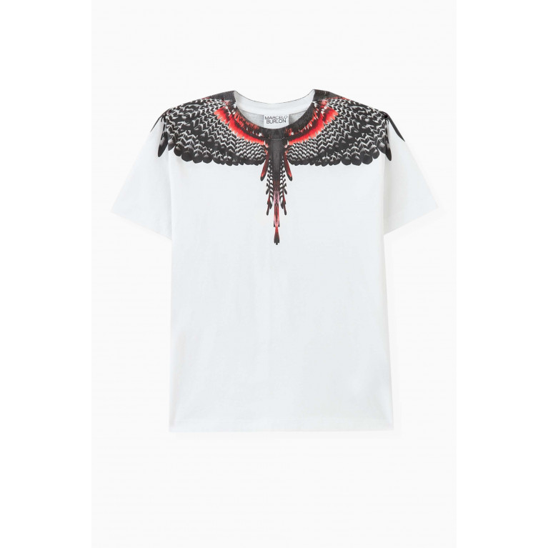 Marcelo Burlon - Grizzly Wings T-shirt in Cotton-jersey