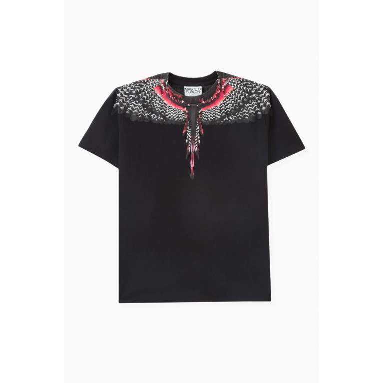 Marcelo Burlon - Grizzly Wings T-shirt in Cotton-jersey