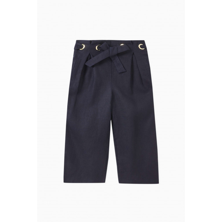 Chloé - Pleated Trousers in Linen