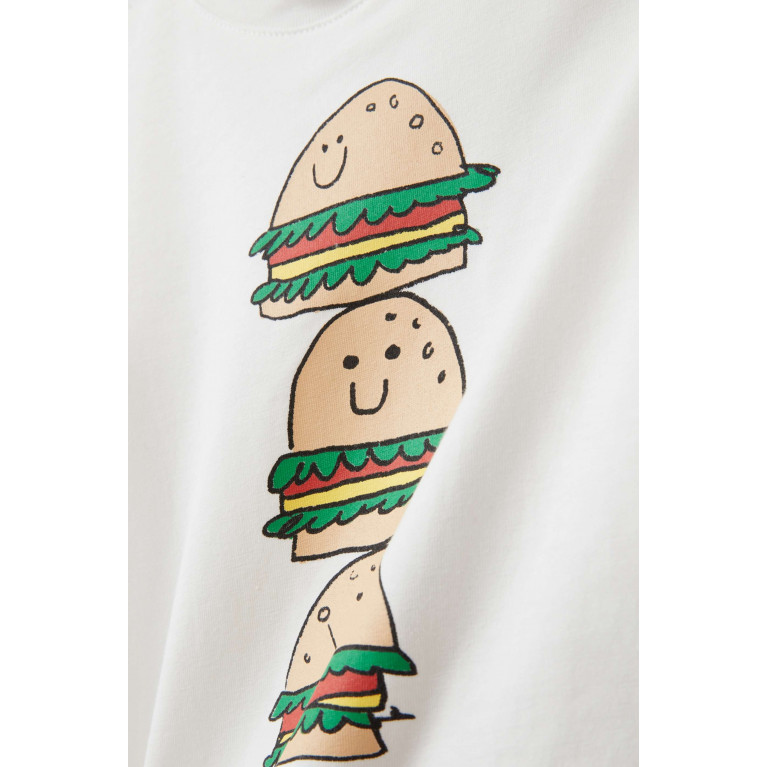 Stella McCartney - Hamburger-print T-shirt