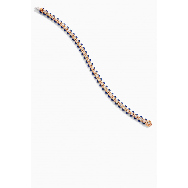 Marli - Tip-Top Diamond Tennis Bracelet in 18kt Rose Gold