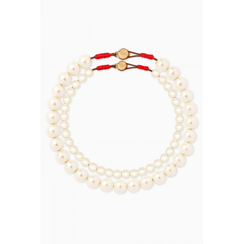 Roxanne Assoulin - Princess Bracelets in Pearls, Set of 2