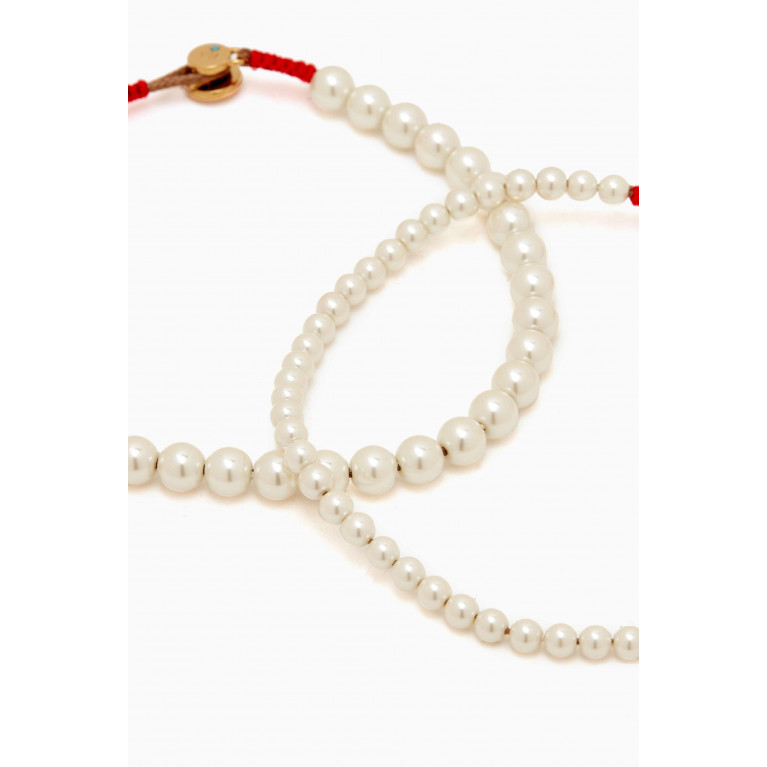 Roxanne Assoulin - Princess Anklets in Pearls, Set of 2