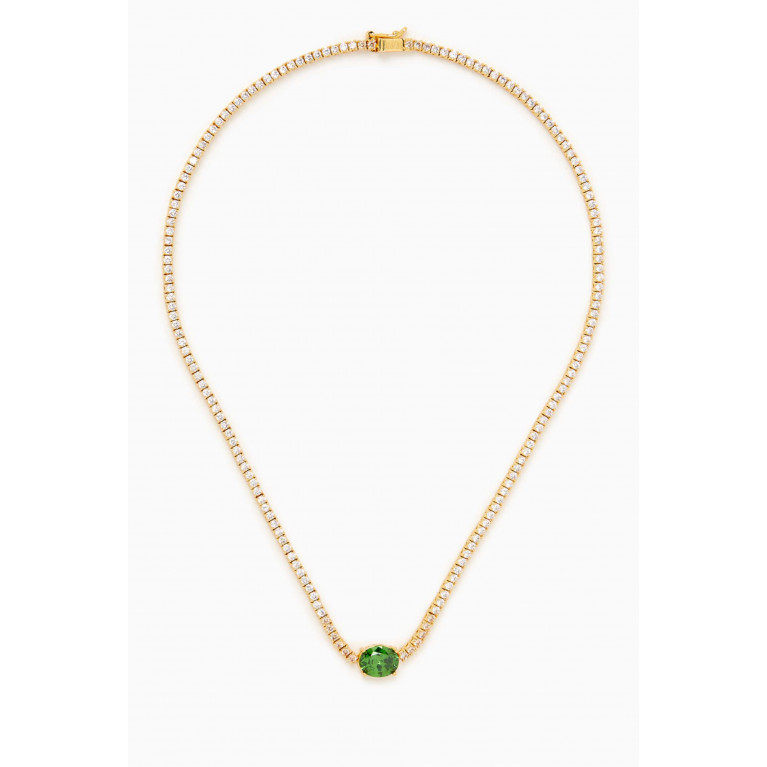 Roxanne Assoulin - Emerald City Bracelet in Gold-plated Brass
