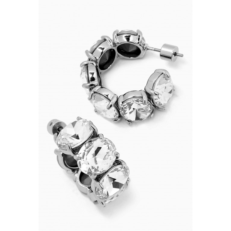 Roxanne Assoulin - Small Oval Paste Earrings in Metal