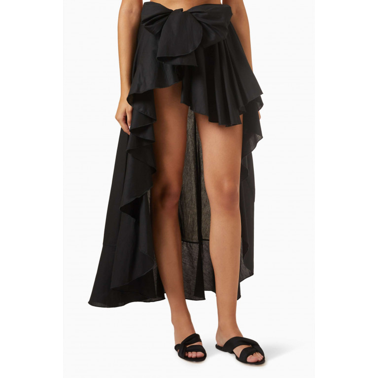 Waimari - Flamenco Wrap Skirt in Cotton
