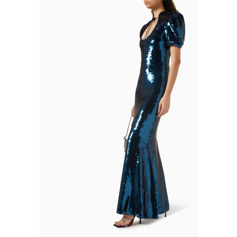 De La Vali - Broadway Maxi Dress in Sequin