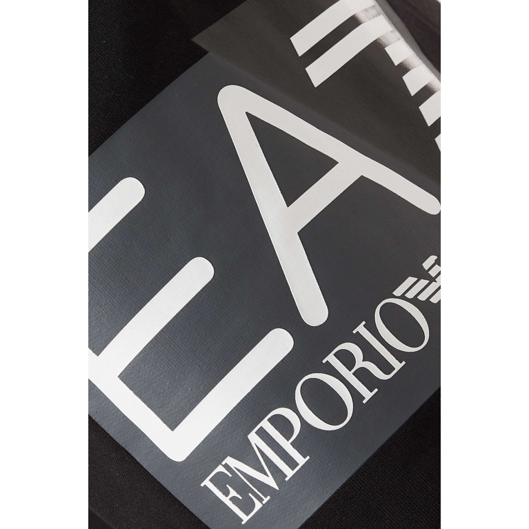 Emporio Armani - EA7 Logo Shorts in Cotton