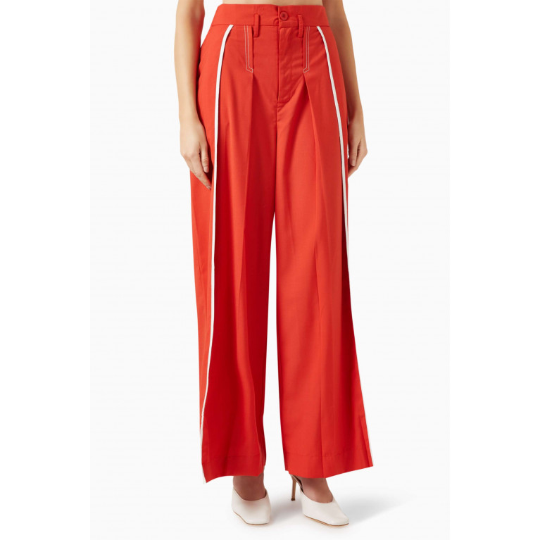 Lovebirds - Loose-fit Pants in Terry-rayon