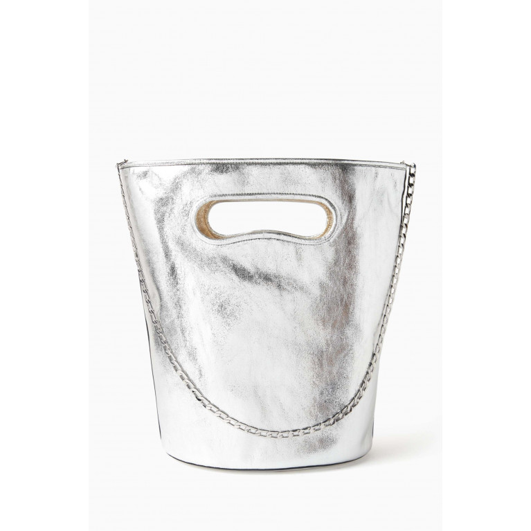 Emporio Armani - Bucket Bag in Metallic Leather