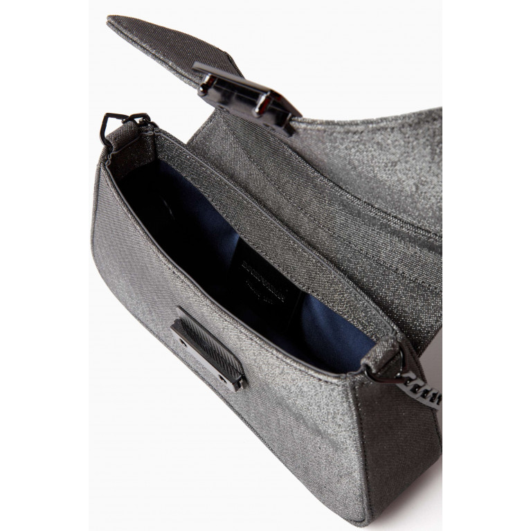 Emporio Armani - Crossbody Bag in Glitter Fabric