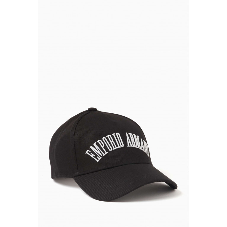 Emporio Armani - Embroidered-logo Baseball Hat