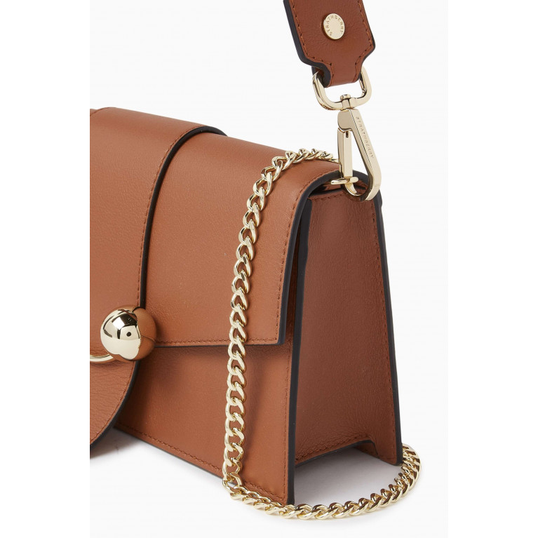 Strathberry - Mini Crescent Shoulder Bag in Calfskin Leather