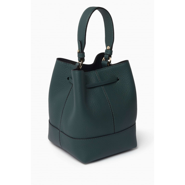Strathberry - Small Lana Osette Bucket Bag in Leather