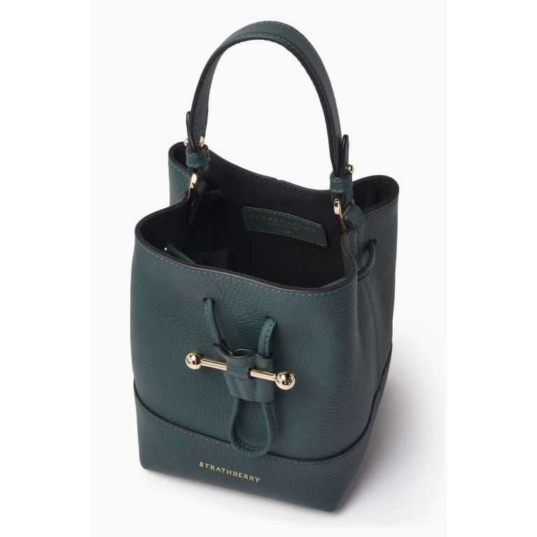 Strathberry - Small Lana Osette Bucket Bag in Leather