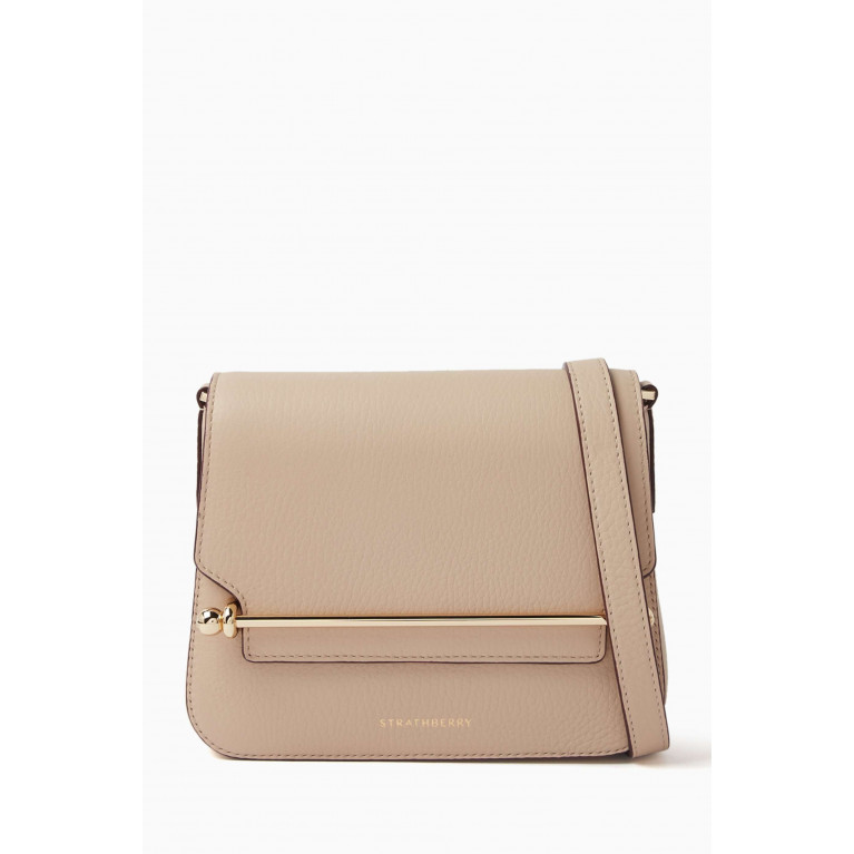 Strathberry - Ace Mini Crossbody Bag in Leather
