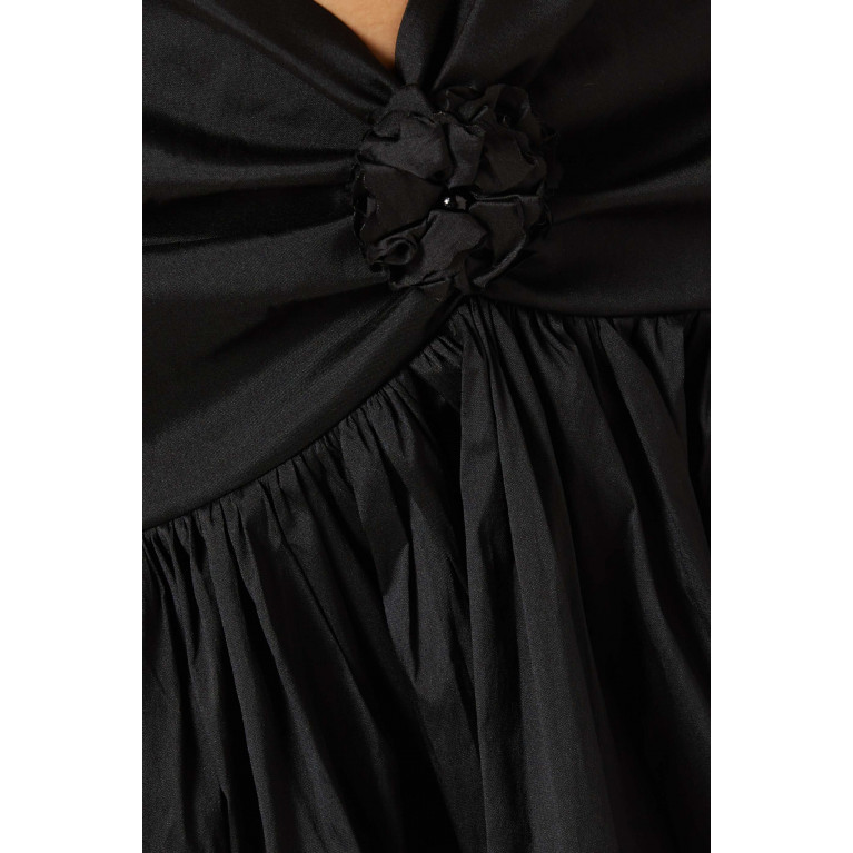 VANINA - BELLE DE NUIT DRESS | 216687623 Black