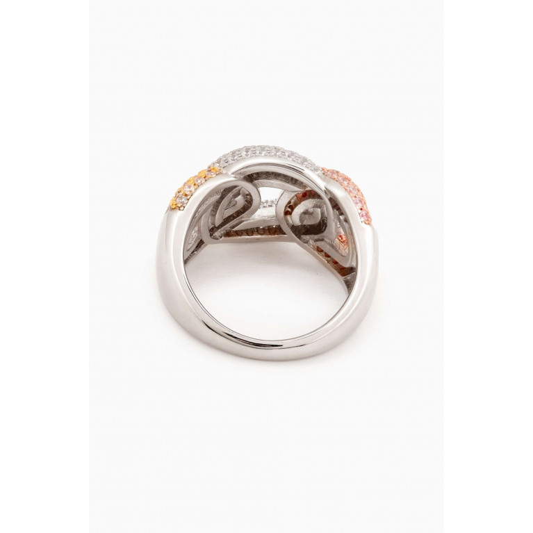 KHAILO SILVER - Chain Link Ring in Sterling Silver