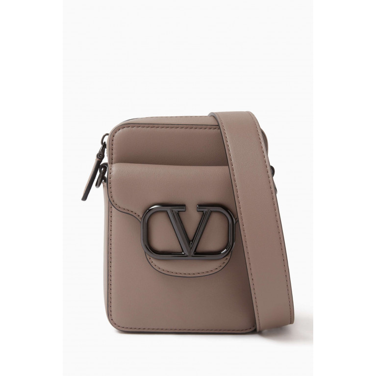 Valentino Garavani - Valentino Garavani Mini Locò Shoulder Bag in Leather