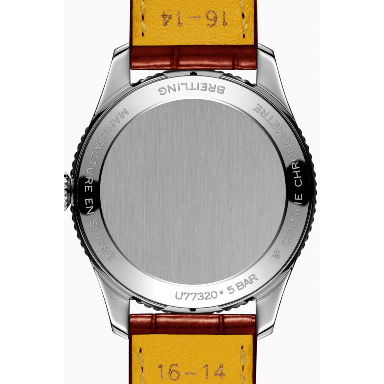 Breitling - Navitimer Quartz Diamond 18kt Red Gold & Stainless Steel Watch, 32mm
