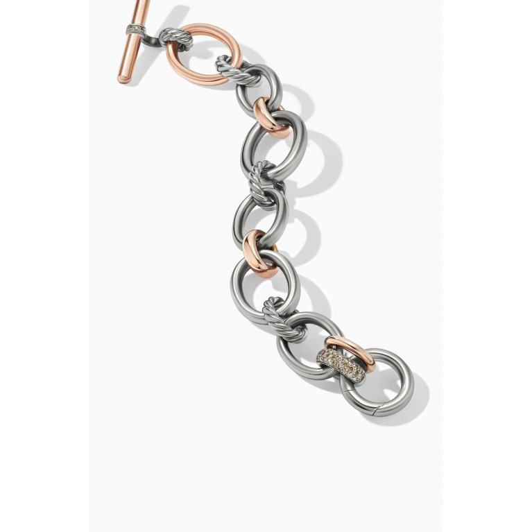 David Yurman - DY Mercer™ Melange Bracelet in Sterling Silver