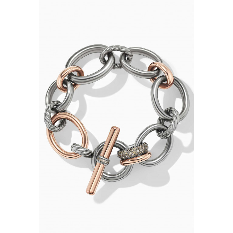 David Yurman - DY Mercer™ Melange Bracelet in Sterling Silver
