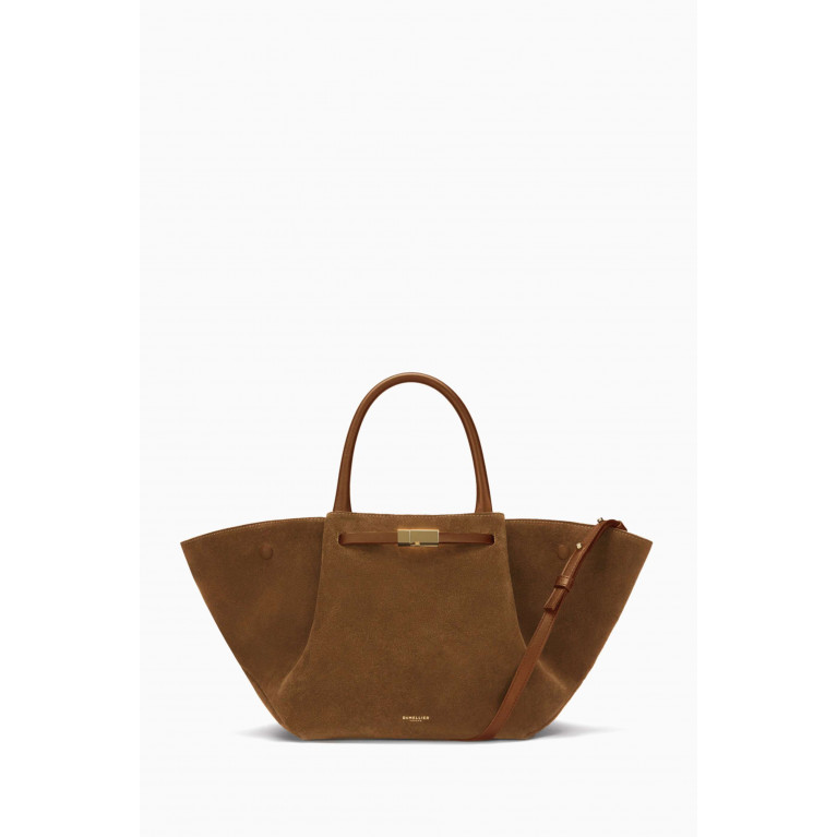 Demellier - The Midi New York Tote in Suede