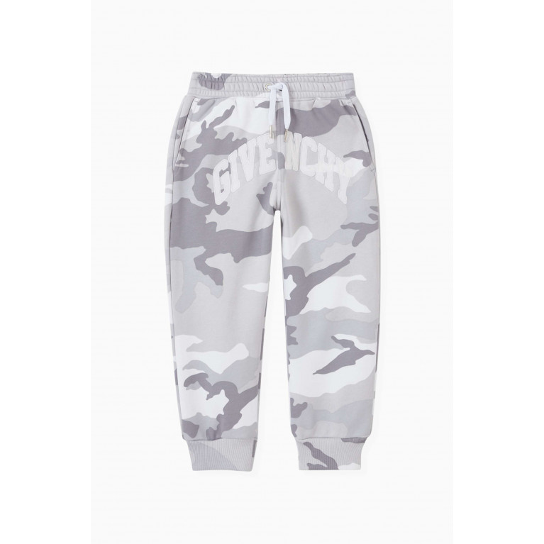 Givenchy - Camouflage Logo Sweatpants in Cotton