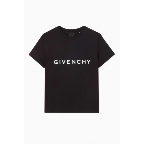 Givenchy - Logo T-shirt in Cotton Black