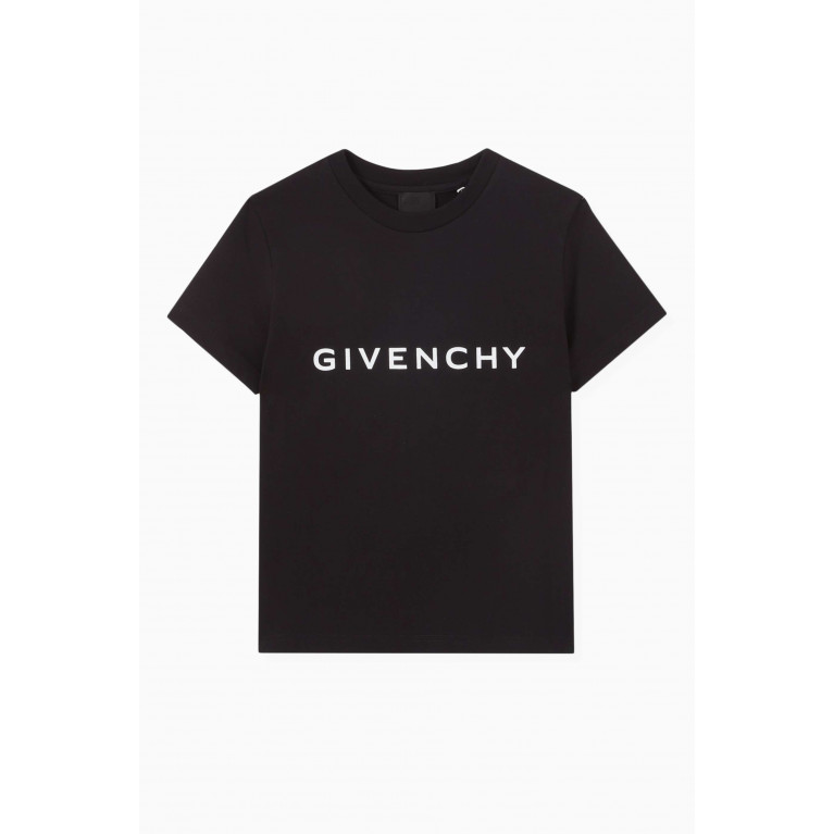 Givenchy - Logo T-shirt in Cotton Black