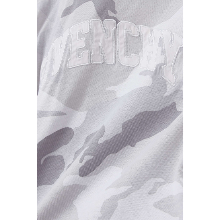 Givenchy - Camouflage Logo T-shirt in Cotton