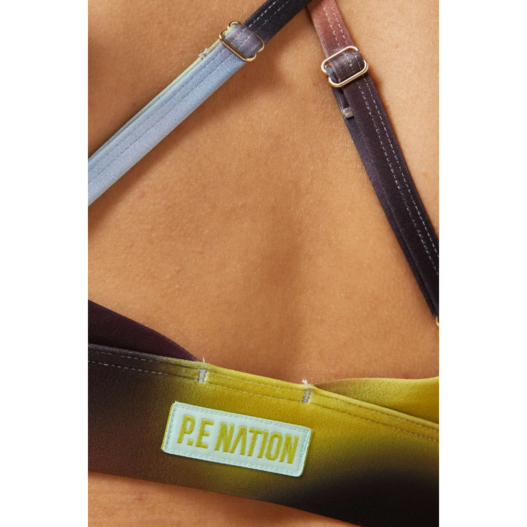 P.E. Nation - Cyper Blur-print Sports Bra