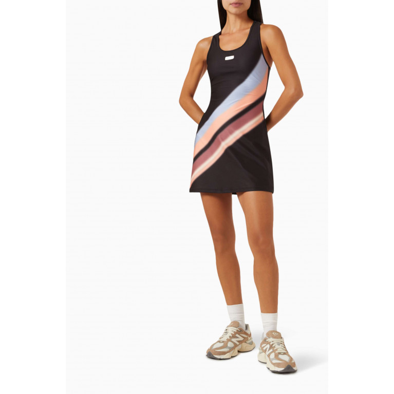P.E. Nation - Flex Stipe Mini Tennis Dress