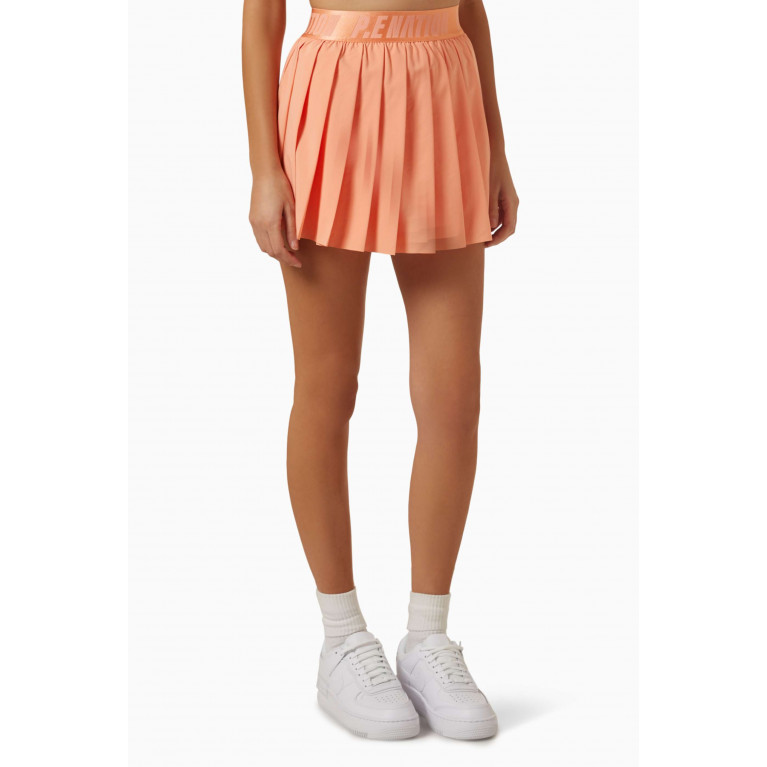 P.E. Nation - Volley Pleated Mini Tennis Skirt