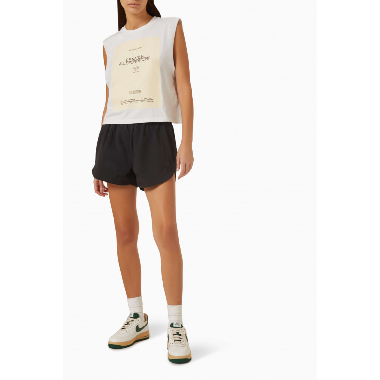 P.E. Nation - Full Out Tank Top in Organic Cotton-blend