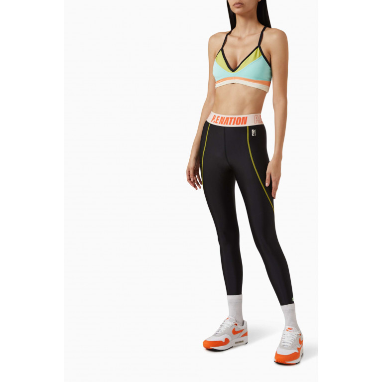 P.E. Nation - Hudson High-rise Leggings in Recycled Polyester
