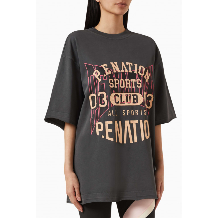 P.E. Nation - Pioneer Oversized T-shirt in Organic Cotton
