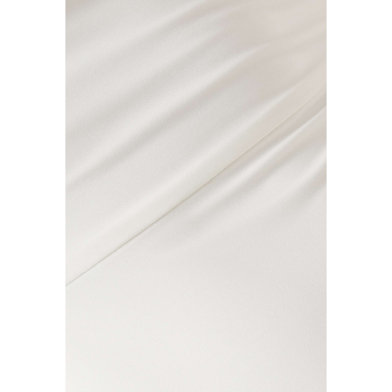 Zhivago - Zero Midi Dress in Jersey White